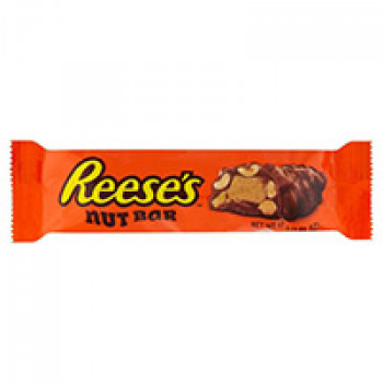 Шоколадный батончик Reese's с арахисовой пастой, орехами и молочным шоколадом от Hershey's 47 гр / Hershey's Reese's Nut Bar 47 g