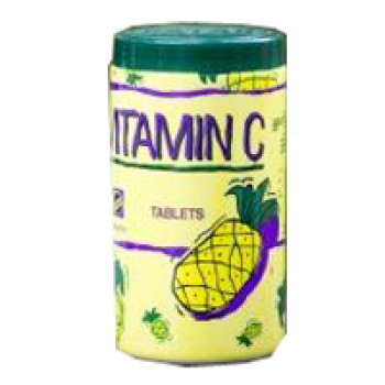 Витамин С со вкусом ананаса 1000 таблеток / Vit C pineapple flavour 1000 tabs
