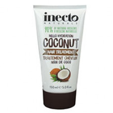 Лечебная маска для сухих и поврежденных волос с кокосовым маслом Inecto 150 мл / Inecto Pure coconut hair treatment 150 ml