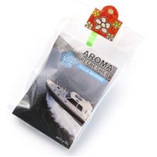 Тайское саше для дома, белья или автомобиля "Морская вода" с ароматными гранулами 50 гр / Aroma refresher Aqua Marine