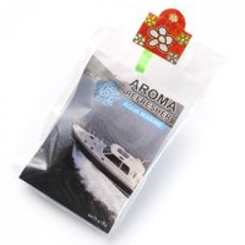 Тайское саше для дома, белья или автомобиля "Морская вода" с ароматными гранулами 50 гр / Aroma refresher Aqua Marine