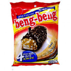 Вафельные батончики с карамелью, шоколадом и воздушным рисом Beng-Beng 5 шт 125 гр / Beng-Beng Wafer Crispy Caramel Chocolate 5 Bites 125 g