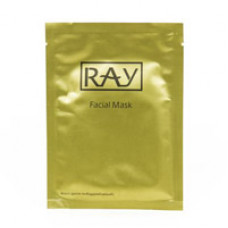 Тканевая маска с золотом и коллагеном от RAY / RAY gold facial mask