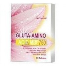Натуральная добавка GLUTA-AMINО ACID Mix 750 GIFFARINE 30 таблеток / GIFFARINE GLUTA-AMINО ACID Mix 750 30 tabs