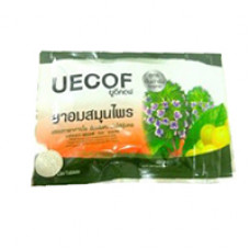 Травяные натуральные леденцы от кашля UECOF 20 шт / UECOF 20 pcs