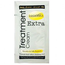 Лечебный крем для волос с кератином и протеинами шелка Legano 30 мл 