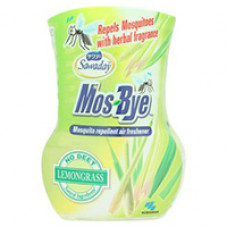 Освежитель воздуха с защитой от комаров Mos-Bye Lemongrass от Sawaday 275 мл / Sawaday Mos-Bye Lemongrass Mosquito Protection Air Freshener 275 ml