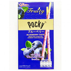 Палочки Pocky "Черника и черничный крем" от Glico 35 гр / Glico Pocky Bisquit sticks Blueberry taste 35 gr
