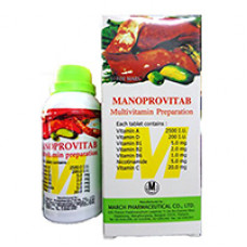 Мультивитамины Manoprovitab от Lamthong Karnpat Co.Ltd 72 таблетки / Lamthong Karnpat Co.Ltd Manoprovitab Multivitamin 72 tabs
