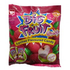 Жевательные конфеты со вкусом личи Big Fruit от Mitmai 150 гр / Mitmai Big Fruit Candy Lychee 150gr
