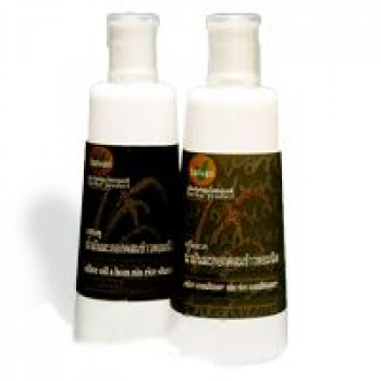 Натуральный шампунь BAIVAN (Байван) ОЛИВКОВОЕ МАСЛО / Olive Oil and Hom Nin Rice Shampoo из Тайланда 300 мл