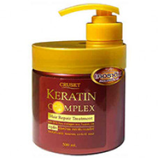Маска для волос восстанавливающая с кератином от Cruset 500 мл / Cruset keratin complex hair mask 500 ml