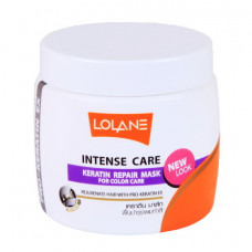 Маска кератиновая для восстановления Lolane Intense Care Keratin Repair Mask, 200мл