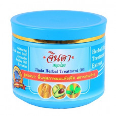 Восстанавливающая маска для роста волос Jinda 400 мл Jinda herbal treatment oil (blue pack)