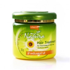 Маска для окрашенных волос с экстрактом подсолнечника Lolane Natura 500 ml/Lolane NATURA hair treatment for nourishing&color care+sunflower extract 500 ml/
