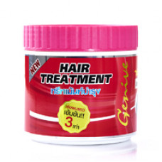 Маска для ускорения роста и восстановления поврежденных волос Genive 500 мл/Genive Hair treatment (pink pack) 500 ml