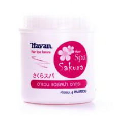 Маска для волос Havan в ассортименте ("Сакура" и "Авокадо") 500 мл/ Havan spa hair mask Sakura/Avocado 500 ml