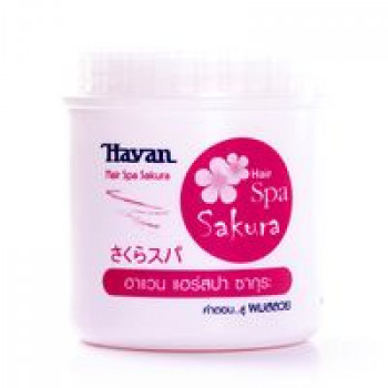 Маска для волос Havan в ассортименте ("Сакура" и "Авокадо") 500 мл/ Havan spa hair mask Sakura/Avocado 500 ml