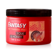 Маска для волос серии "Fantasy" с желтком и медом Carebeau 250 гр / Carebeau Fantasy Hair Treatment Wax Honey & Yolk 250 g