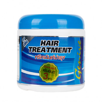 Восстанавливающая маска для роста волос Genive Hair Treatment blue pack 500мл