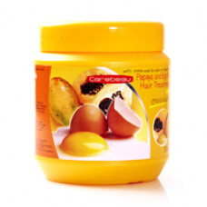Питательная маска для волос с желтком и папайей CAREBEAU 500 мл/CAREBEAU Hair Treatment Egg Yolk&Papaya 500 ml