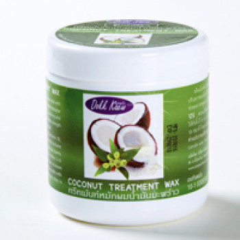 Лечебная кокосовая маска с эффектом ламинирования Dokk Kaew 500 мл/ Dokk Kaew Coconut Treatment Wax 500 ml