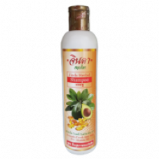 Шампунь для волос Jinda с экстрактом листев авокадо и витамином B 250 мл / Jinda Herbal Shampoo Avocado Fresh Mee Leaf Pro Vitamin B5 250 ml