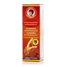Лечебный восстанавливающий шампунь для волос с женьшенем 240 ml / PECHPORNSAWAN Ginseng Herbal Shampoo 240 ml