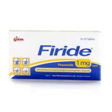 Таблетки против облысения Firide 1mg  Siam Pharmaceutical 30 таб / Siam Pharmaceutical Firide finarteride 1mg 30 tabs