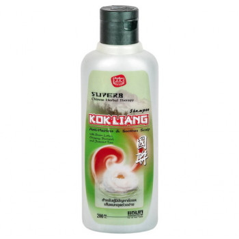 Безсульфатный таиский шампунь от выпадения волос Kokliang Shampoo anti-Hairloss and Smoothes Scalp 200мл