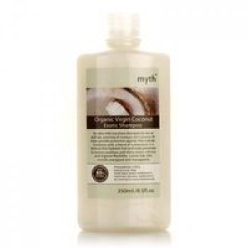 Органический шампунь с кокосовым маслом для сухих и поврежденных волос Myth 250 мл / Myth Organic Virgin Coconut Exotic Shampoo 250 ml