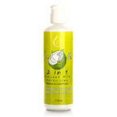 Шампунь кондиционер для волос с кокосовым молоком и каффир-лаймом от Lifa 170 мл / Lifa coconut milk kaffir lime 2in1 shampoo conditioner 170 ml