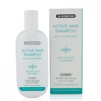 Питательный смягчающий шампунь против выпадения волос Dr Somchai 100 мл /Dr Somchai Mild & Nourishing Shampoo 100 ml