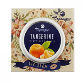 Органический ароматный бальзам для губ "Мандарин" с кокосовым маслом от Organique 15 гр / Organique Tangerine Lip Balm 15g