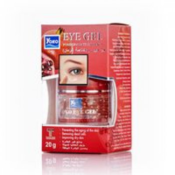 Гель для кожи вокруг глаз Yoko с экстрактом граната 20 грамм / Yoko pomegranate eye gel 20 gr