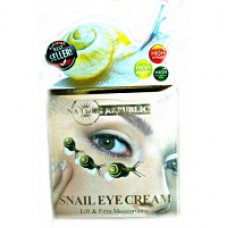 Крем для кожи вокруг глаз со стволовыми клетками улиток 5 гр / NATURE REPUBLIC Snail Eye Cream Lift & Firm Moisturizing 5 g