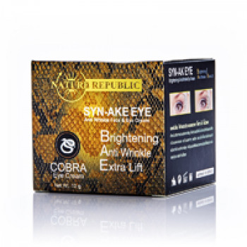 Крем для глаз SYN-AKE 15 мл  NATURE REPUBLIC SYN-AKE EYE Anti Wrinkle Cream 