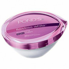 Крем осветляющий ночной Flawless white от Ponds 50 гр / Ponds Flawless White Lightening Naturals Camellia Night Cream 50 gr