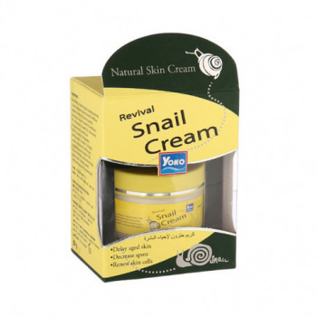 Крем со стволовыми клетками улиток Revival Snail Cream Yoko 50 гр