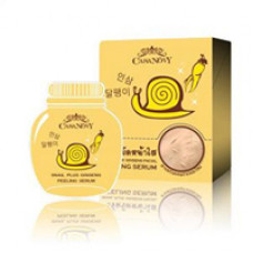 Улиточная пилинг-сыворотка для лица с женьшенем Casanovy 10 гр / Casanovy Snail Plus Ginseng Facial Peeling Serum 10 g