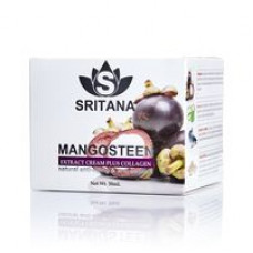 Крем для лица Sritana с мангостином и коллагеном 50 мл / Sritana mangosteen collagen cream 50 ml