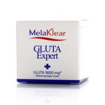 Осветляющий интенсивный ночной крем для лица Melaklear Gluta Expert от Mistine 20 гр / Mistine Melaklear Gluta Expert Glutathione 9000 MG Whitening Night Cream 20g