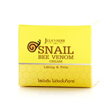 Укрепляющий лифтинг-крем для лица со слизью улитки и пчелиным ядом от Jula's Herb 15 мл / Snail Bee VeeNom Cream Jula's Herb 15 ml