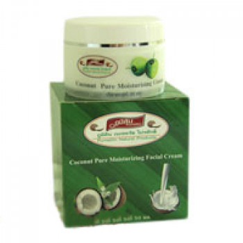 Крем для лица с кокосовым маслом холодного отжима Pumedin 50 мл/ Pumedin Coconut Pure Moistrizing Facial Cream 50 ml