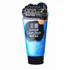 Очищающая крем-маска с бамбуковым углем и морскими минералами грамм 130 гр / Cream Mask Marine Mineral Mud ( Blue) 130 gr