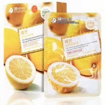 Натуральная питательная маска для лица с лимоном 38 грамм / LEMON NATURAL SKIN NOURISHING FACIAL MASK 38 gr