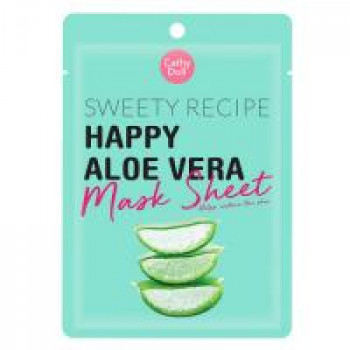 Маска для лица с Алое Вера отCathy Doll 25 гр / Cathy Doll Sweety Recipe Happy Aloe Vera Mask Sheet 25 g