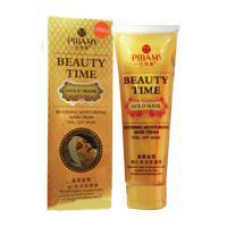 Увлажняющая маска-пленка с золотом и витаминами Pibamy 130 грамм / Pibamy Beauty Time Gold Mask 130gr