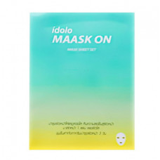 Маска для лица IDOLO Mask on mask sheet Mistine