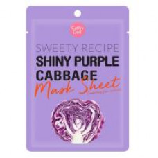 Маска для лица с экстрактом краснокочанной капусты от Cathy Doll 25 гр / Cathy Doll Sweety Recipe Shiny Purple Cabbage Mask Sheet 25 g